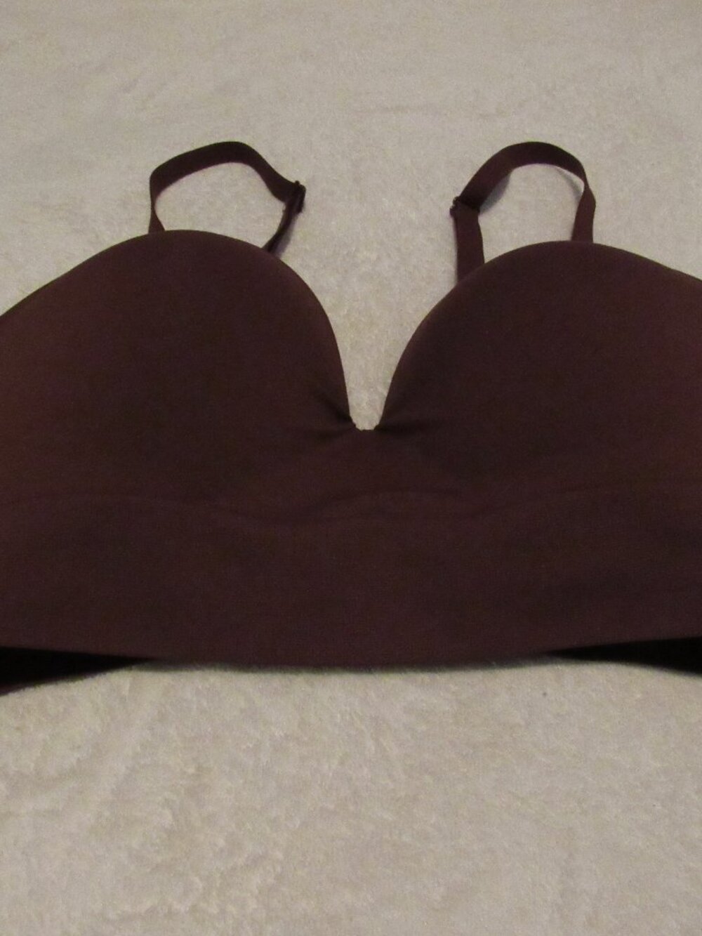 Truekind Brown Wireless Bra Size Medium USED
